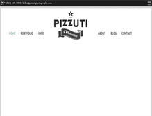 Tablet Screenshot of pizzuticreative.com